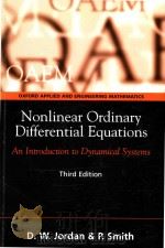 Nonlinear ordinary differential equations an introduction to dynamical systems Third Edition（1999 PDF版）