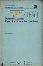 Transmutation and operator differential equations   1979  PDF电子版封面  0444853286   