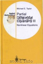 Partial differential equations lll Nonlinear equations（1996 PDF版）