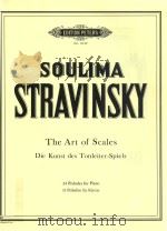 THE ART OF SCALES 24 PRELUDES FOR PIANO DIE KUNST DES TONLEITER-SPIELS 24 PRALUDIEN FUR KLAVIER（1960 PDF版）