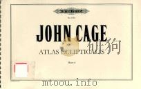 ATLAS ECLIPTICALIS HORN 4   1961  PDF电子版封面    JOHN CAGE 