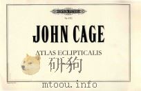ATLAS ECLIPTICALIS PERCUSSION 2   1961  PDF电子版封面    JOHN CAGE 