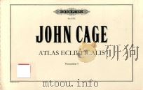 ATLAS ECLIPTICALIS PERCUSSION 5   1961  PDF电子版封面    JOHN CAGE 