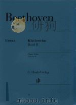 KLAVIERTRIOS BAND Ⅱ PIANO TRIOS VOLUME Ⅱ VIOLINE VIOLIN VIOLONCELLO     PDF电子版封面     