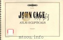 ATLAS ECLIPTICALIS VIOLONCELLO 9   1962  PDF电子版封面    JOHN CAGE 