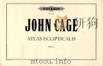 ATLAS ECLIPTICALIS OBOE 3   1961  PDF电子版封面    JOHN CAGE 