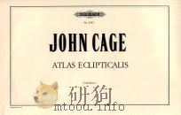 ATLAS ECLIPTICALIS CONTRABASS 1   1961  PDF电子版封面    JOHN CAGE 