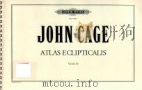 ATLAS ECLIPTICALIS VIOLN 20   1962  PDF电子版封面    JOHN CAGE 