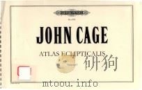 ATLAS ECLIPTICALIS TIMPANI 1   1961  PDF电子版封面    JOHN CAGE 