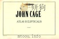 ATLAS ECLIPTICALIS TRUMPET 2   1961  PDF电子版封面    JOHN CAGE 