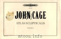 ATLAS ECLIPTICALIS FRENCH HORN 3   1961  PDF电子版封面    JOHN CAGE 