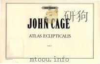 ATLAS ECLIPTICALIS VIOLIN 5   1962  PDF电子版封面    JOHN CAGE 