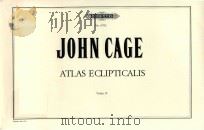 ATLAS ECLIPTICALIS VIOLIN 19   1961  PDF电子版封面    JOHN CAGE 