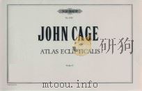 ATLAS ECLIPTICALIS VIOLIN 13   1962  PDF电子版封面    JOHN CAGE 