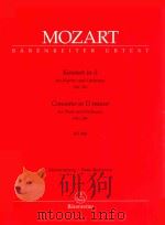 KONZERT IN D FUR KLAVIER UND ORCHESTER NR.20 CONCERTO IN D MINOR FOR PIANO AND ORCHESTRA NO.2 KV 466（1990 PDF版）