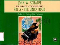 PIANO COURSE PRE-A-THE GREEN BOOK   1996  PDF电子版封面     