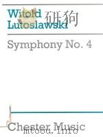Symphony no. 4   1995  PDF电子版封面  0711933219   