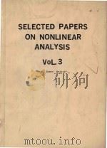 Selected Papers on Nonlinear Analysis Volume 3 Nash Moser Method Part 1     PDF电子版封面     
