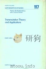 Transmutation theory and applications（1985 PDF版）