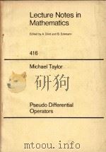 Pseudo differential operators（1974 PDF版）