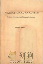 Variational analysis : critical extremals and Sturmian extensions（1973 PDF版）