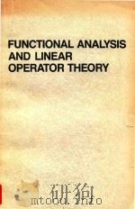 Functional analysis and linear operator theory（1990 PDF版）