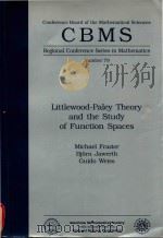 Littlewood-Paley theory and the study of function spaces   1991  PDF电子版封面  0821807315   