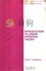 Introduction to linear operator theory（1981 PDF版）