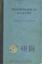 Mathematical analysis（1975 PDF版）