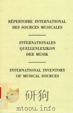 THE THEORY OF MUSIC VOLUME III MANUSCRIPTS FROM THE CAROLINGIAN ERA UP TO C.1500 IN THE FEDERAL REPU   1986  PDF电子版封面  978387328040X   