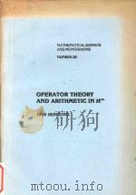 Operator theory and arithmetic in H   1988  PDF电子版封面  0821815288   
