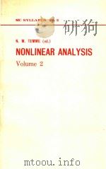 Nonlinear analysis Volume 2（1976 PDF版）