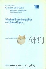 Weighted norm inequalities and related topics（1985 PDF版）