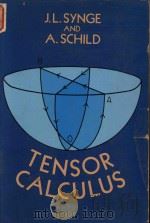 Tensor calculus（1949 PDF版）