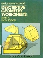 Descriptive geometry worksheets series A Sixth Edition（1986 PDF版）