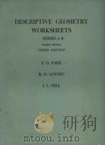 Worked Problems in Descriptive Geometry Worksheets Series A Fourth Edition   1977  PDF电子版封面  0023908904  E.G.Pare; R.O.Loving; I.L.Hill 