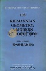 Riemannian geometry: a modern introduction   1993  PDF电子版封面  9787506247023  Isaac Chavel 