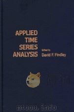 Applied time series analysis   1978  PDF电子版封面  0122572505  Findley;David F.;Applied Time 