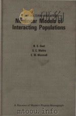 On the Volterra and other nonlinear models of interacting populations   1971  PDF电子版封面  0122874501  Goel;Narendra S.;Montroll;E. W 