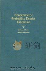 Nonparametric probability density estimation（1978 PDF版）