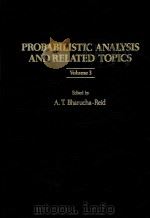 Probabilistic analysis and related topics.Volume 3（1983 PDF版）