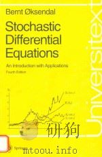Stochastic differential equations an introduction with applications Fourth Edition（1995 PDF版）
