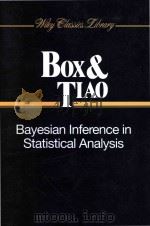 Bayesian inference in statistical analysis   1992  PDF电子版封面  0471574287  Box;George E. P.;Tiao;George C 