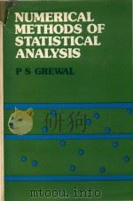 Numerical methods of statistical analysis   1987  PDF电子版封面    By P.S.Grewal 