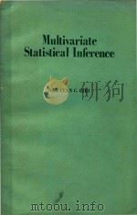 Multivariate statistical inference   1977  PDF电子版封面  0122856503  Giri;Narayan C. 