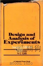 Design and analysis of experiments Second Edition（1986 PDF版）