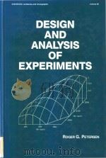 Design and analysis of experiments   1985  PDF电子版封面  0824773403  Roger G. Petersen 