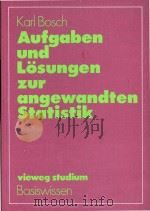 Aufgaben und Losungen zur angewandten Statistik（1983 PDF版）