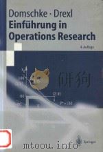 Einfèuhrung in Operations Research 4.Auflage   1998  PDF电子版封面  9783540645870  Wolfgang Domschke; Andreas Dre 