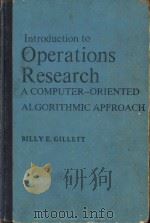 Introduction to operations research:a computer-oriented algorithmic approach   1976  PDF电子版封面  0070232458  Gillett;Billy E. 